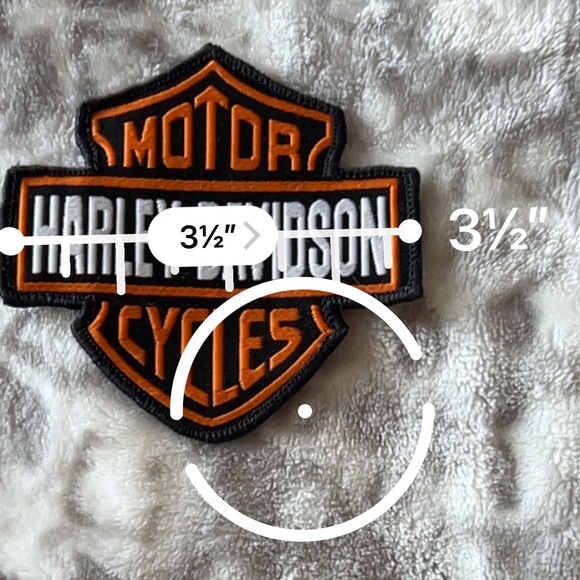 Harley Davidson embroidered patch - Picture 3 of 4